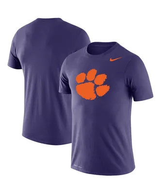 Men's Nike Purple Clemson Tigers Big and Tall Legend Primary Logo Performance T-shirt