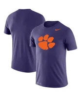 Men's Nike Purple Clemson Tigers Big and Tall Legend Primary Logo Performance T-shirt