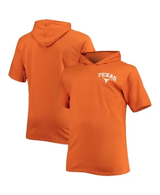 Columbia Men's Columbia Texas Orange Texas Longhorns Big and Tall Bonehead  Logo Button-Up Shirt