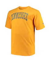Men's Champion Tennessee Orange Volunteers Big and Tall Arch Team Logo T-shirt