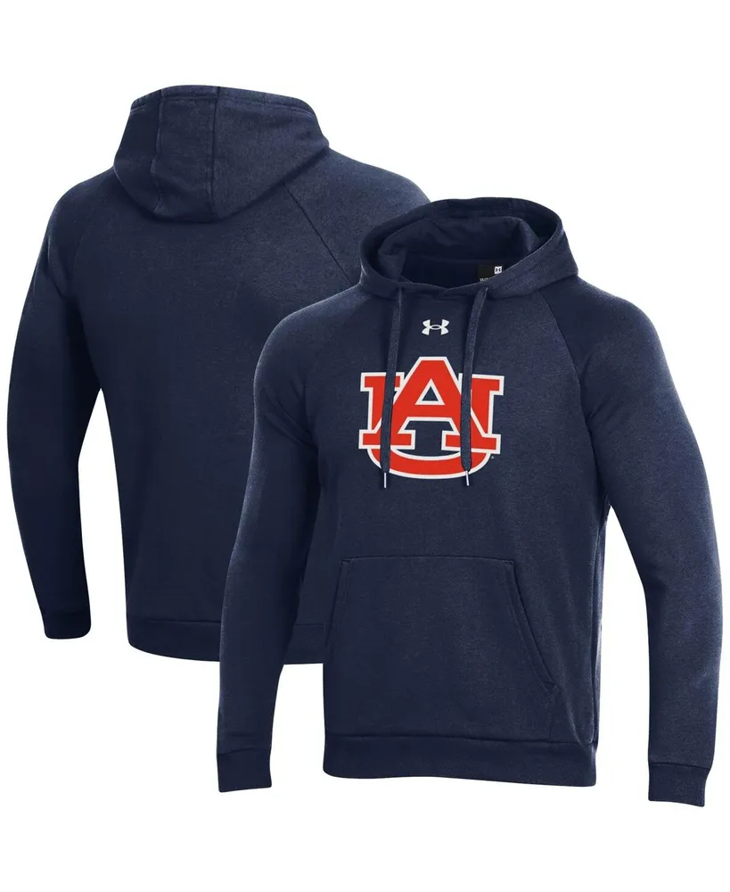 Under Armour Men's Under Armour Navy Auburn Tigers Primary School Logo All  Day Raglan Pullover Hoodie