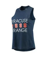 Women's Concepts Sport Orange and Navy Syracuse Orange Tank Top and Pants Sleep Set