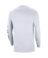 Men's Nike White Ucla Bruins Heritage Max 90 Long Sleeve T-shirt