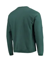 Men's League Collegiate Wear Green Michigan State Spartans Timber Pullover Sweatshirt