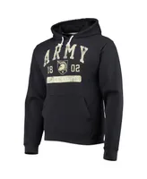 Men's League Collegiate Wear Black Army Black Knights Volume Up Essential Fleece Pullover Hoodie