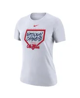 Women's Nike White Ole Miss Rebels 2022 Ncaa Men's Baseball College World Series Champions T-shirt