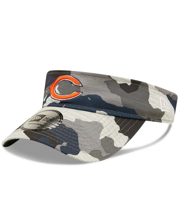 Chicago Bears New Era 2021 NFL Training Camp Official Alternate Logo Visor  - Gray