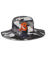 Men's New Era Camo Chicago Bears 2022 Nfl Training Camp Official Script Panama Bucket Hat