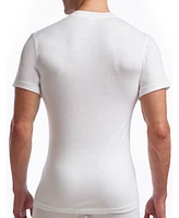 Stanfield's Men's Supreme Cotton Blend Crew Neck Undershirts, Pack of 2