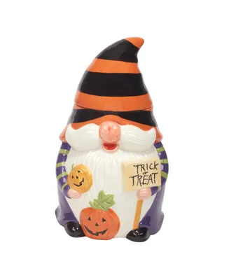 Halloween Gnomes 3-d Cookie Jar