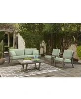 Closeout! Tara Aluminum Outdoor Club Chair, Created for Macy's