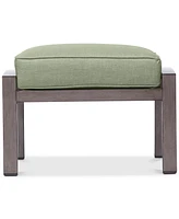 Closeout! Tara Aluminum Outdoor Ottoman, Created for Macy's