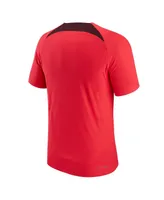 Men's Nike Red Liverpool Advance Strike Raglan Performance Top