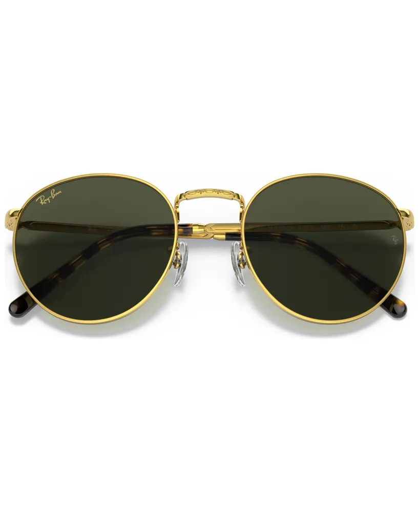 Ray-Ban Unisex Sunglasses, New Round 50 - Legend Gold