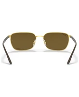 Ray-Ban Unisex Polarized Sunglasses, RB3684CH 58