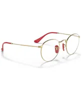 Ray-Ban Scuderia Ferrari RX3447VM Unisex Round Eyeglasses