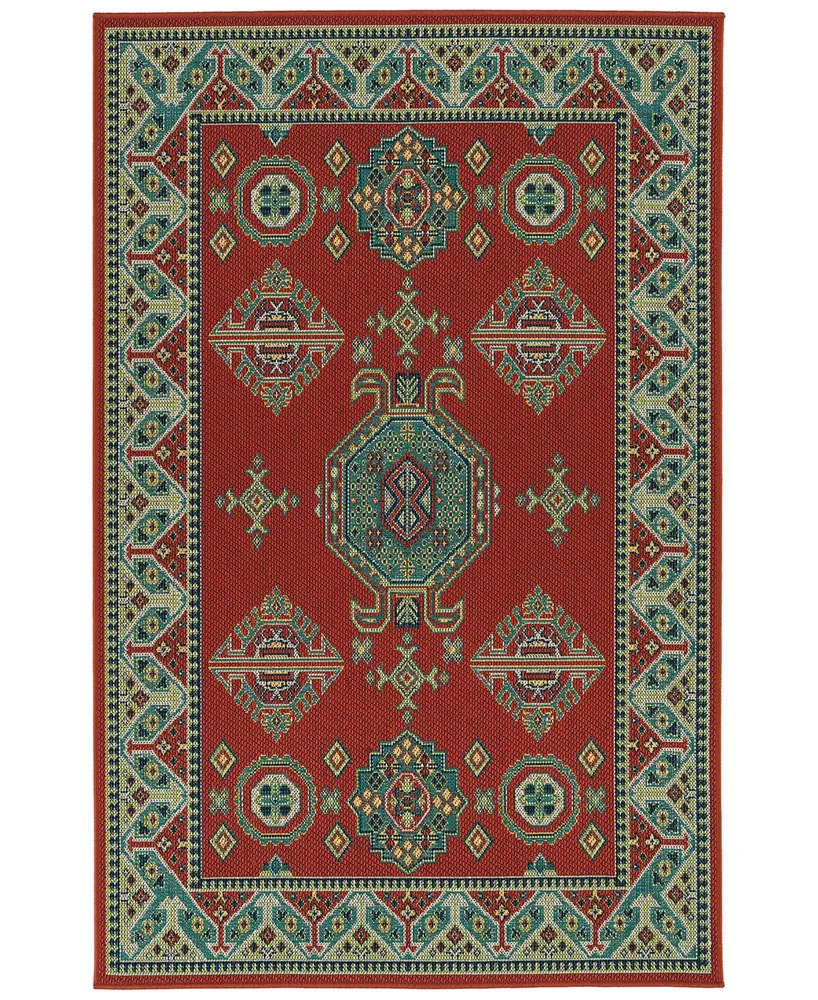 Tamara Day Lee Boulevard TDL06 2'5" x 3'9" Outdoor Area Rug