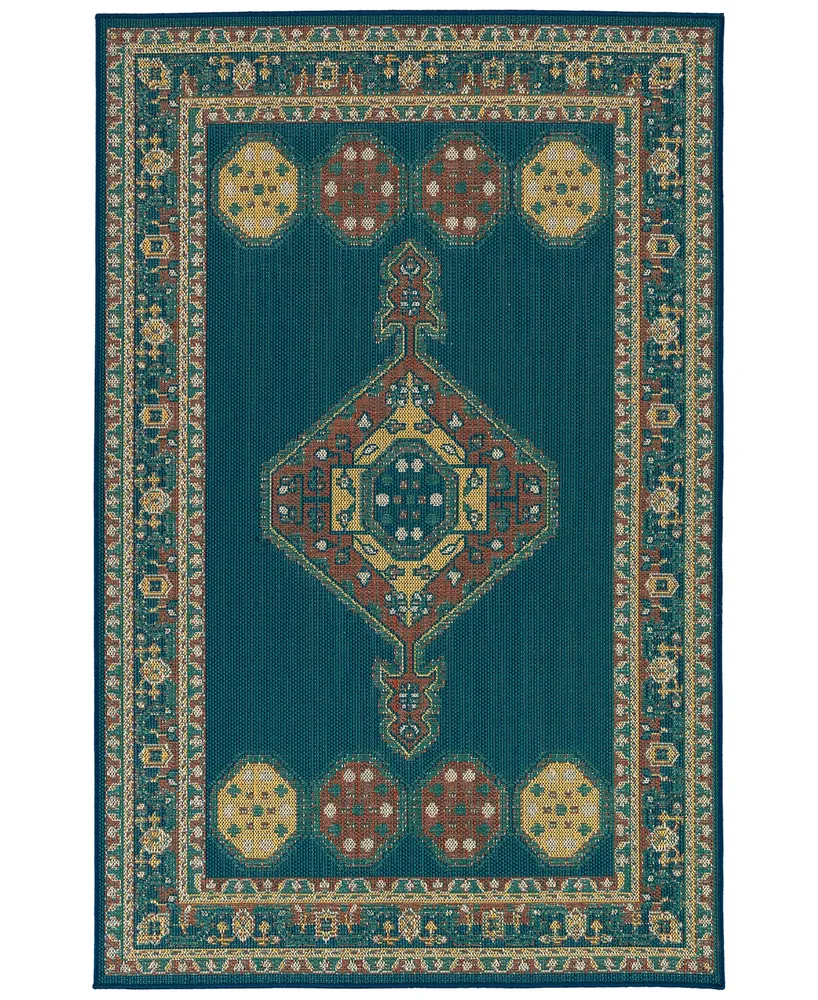 Tamara Day Lee Boulevard TDL04 2'5" x 3'9" Outdoor Area Rug