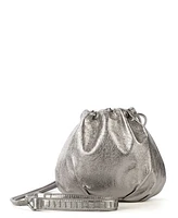 The Sak Lorelie Small Drawstring Leather Crossbody