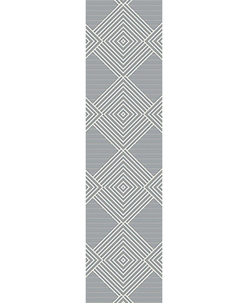 Kas Terrace 6752 2'7" x 7'9" Runner Outdoor Area Rug