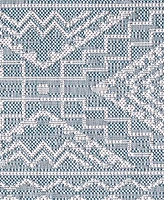 Kas Provo 7'10" x 7'10" Round Outdoor Area Rug