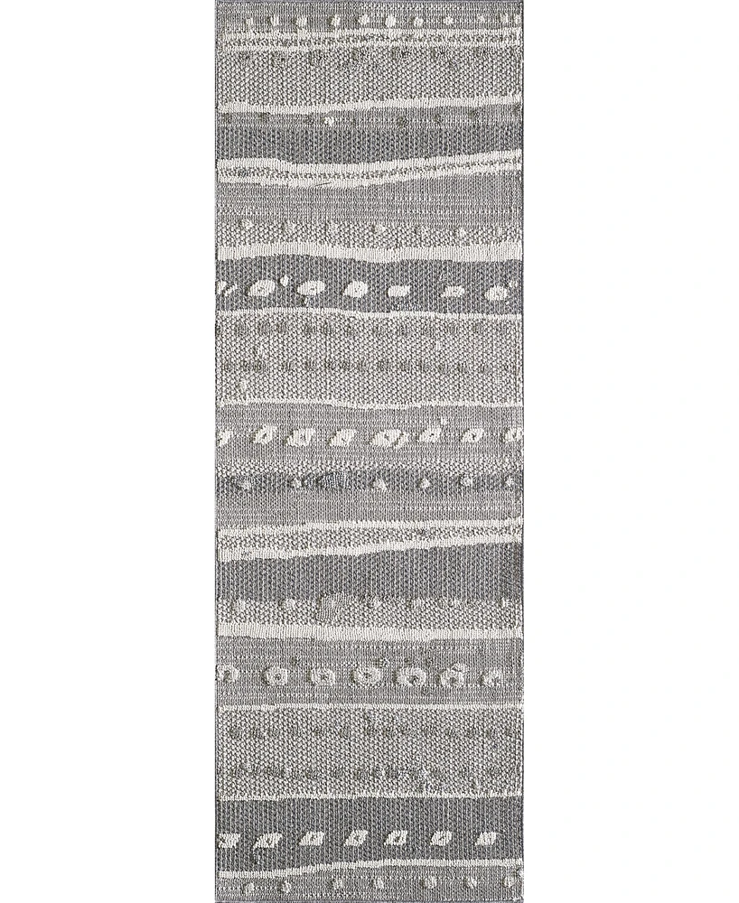 Kas Terrace 6761 2'7" x 7'9" Runner Outdoor Area Rug