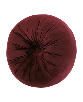 Closeout! Royal Court Montecito Tufted Decorative Pillow, 15" Round