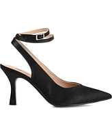 Journee Collection Women's Marcella Satin Heels