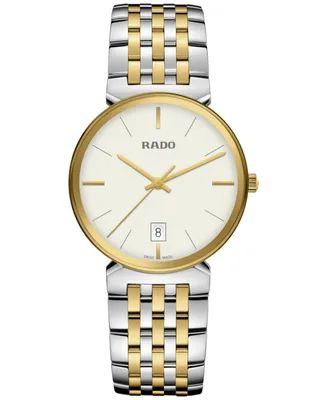 Rado Women's Swiss Florence Two Tone Stainless Steel Bracelet Watch 38mm