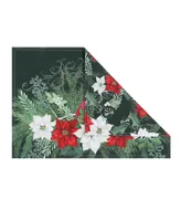 Laural Home Christmas Elegance Set of 4 Placemats, 13" x 19"