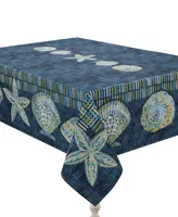 Laural Home Embellished Shells Tablecloth