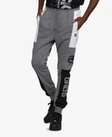 Ecko Unltd Men's Color Block and Out Fleece Joggers