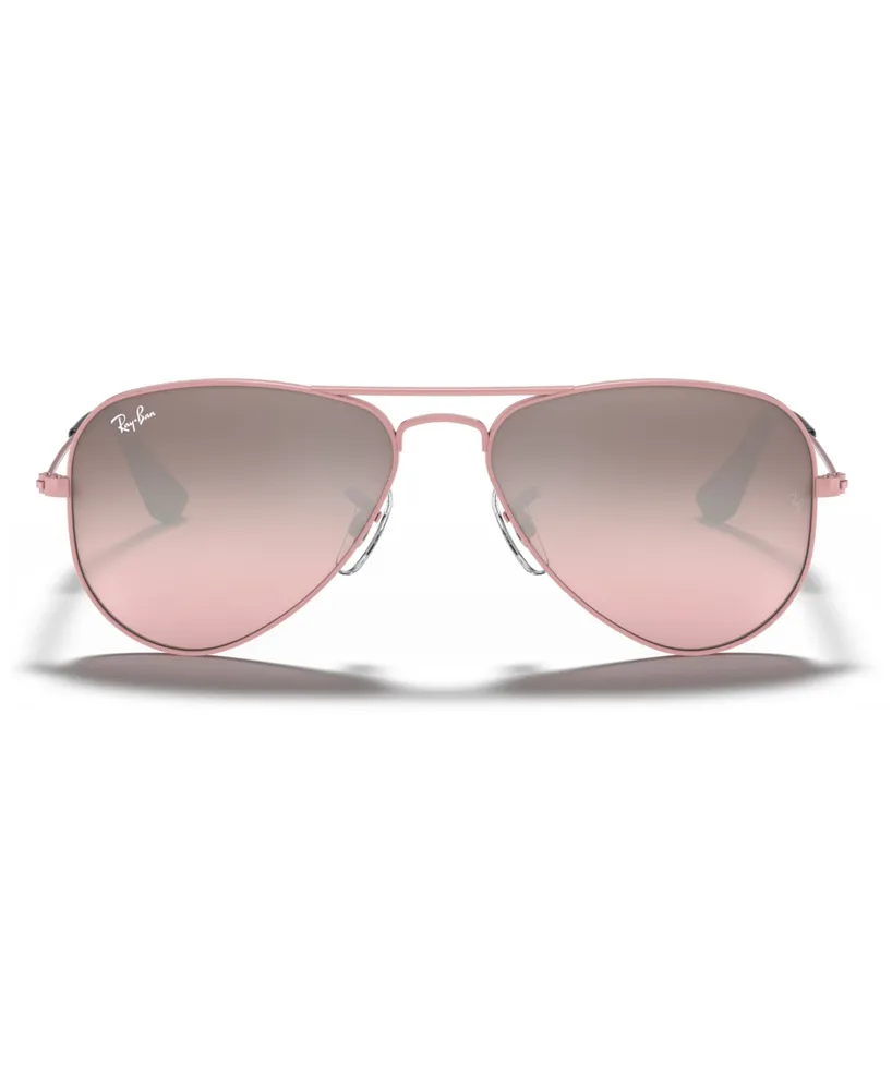 Ray-Ban Jr. Kids Sunglasses, RJ9506S Aviator (ages 4-6) - Pink