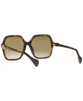 Gucci Women's GG1072SA 56 Sunglasses