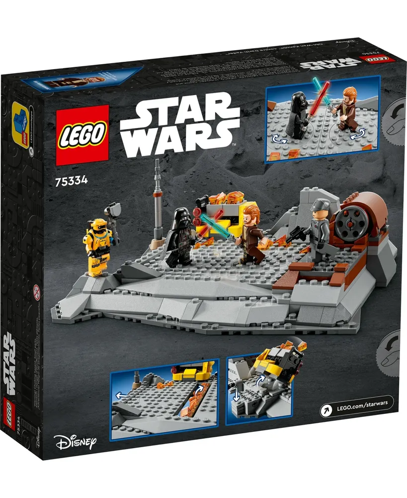 Lego Star Wars Obi-Wan Kenobi vs. Darth Vader 75334 Building Set, 408 Pieces