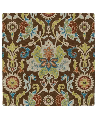 Kaleen Taj TAJ02 7'9" x 7'9" Square Area Rug