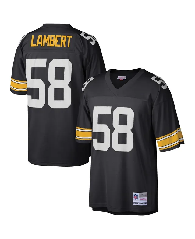 Mitchell & Ness Jack Lambert Black Pittsburgh Steelers Retired Player Legacy Replica Jersey