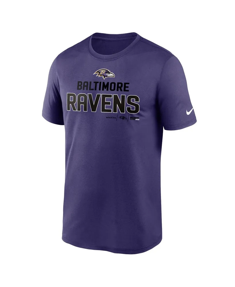 Men's Nike Purple Baltimore Ravens Legend Community Performance T-shirt