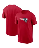 Men's Nike Red New England Patriots Primary Logo T-shirt