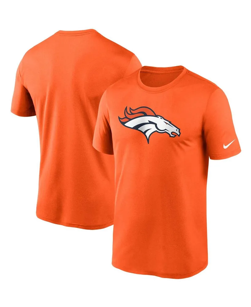 Men's Nike Orange Denver Broncos Logo Essential Legend Performance T-Shirt  