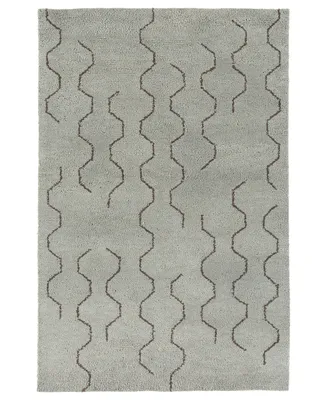 Kaleen Micha MCA95 5' x 7'9" Area Rug - Silver