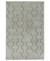 Kaleen Micha MCA95 5' x 7'9" Area Rug - Silver