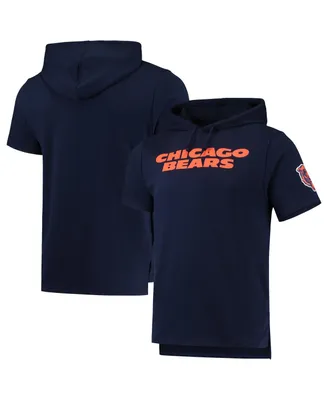 Men's Mitchell & Ness Navy Chicago Bears Game Day Hoodie T-shirt