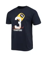 Men's New Era Navy Denver Broncos Local Count the Rings T-shirt