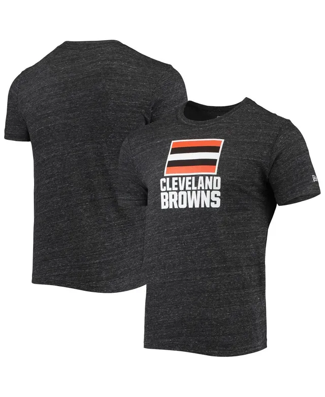 Cleveland Browns Majestic Threads Tri-Blend Pocket T-Shirt - Brown