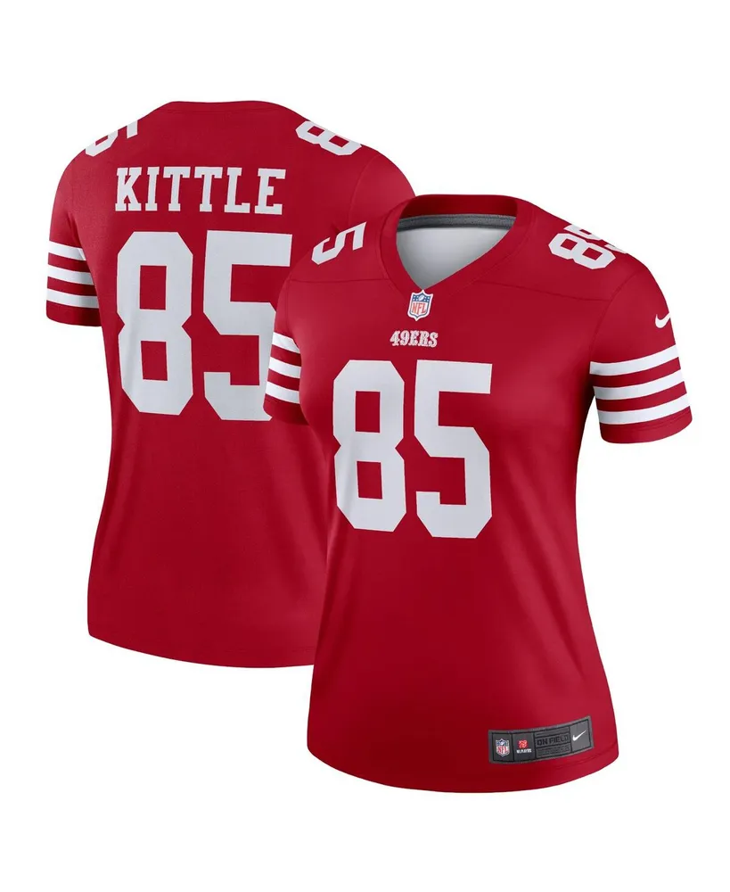 Women's San Francisco 49ers George Kittle Nike Scarlet 75th