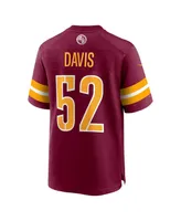 Men's Nike Jamin Davis Burgundy Washington Commanders Game Jersey