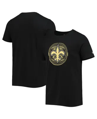 Men's New Era Black Orleans Saints Stadium T-shirt