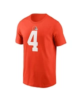Men's Nike Deshaun Watson Cleveland Browns Player Name & Number T-shirt