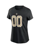 Women's Nike Tyrann Mathieu Black New Orleans Saints Player Name & Number T-shirt